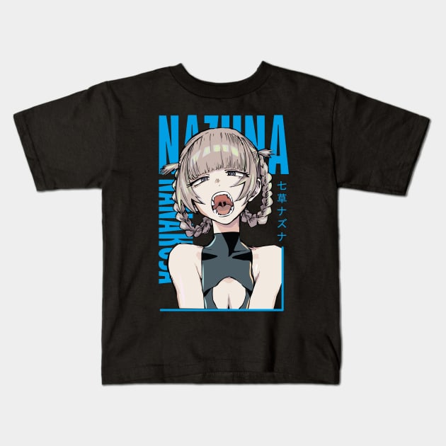 NAZUNA NANAKUSA - call of the nigth (Yofukashi no Uta) Kids T-Shirt by Kurage